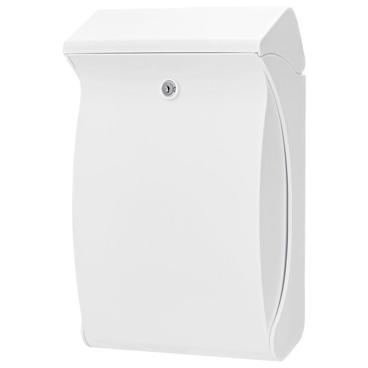 Boîte aux lettres - BURG-WÄCHTER - Swing 4905 W - PVC - Blanc - Fente DIN C4 Boîte aux lettres - BURG-WÄCHTER - Swing 4905 W - PVC - Blanc - Fente DIN C4