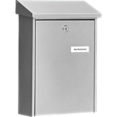 Boîte aux lettres - BURG-WÄCHTER - Daily 5861 SI - Galvanisée - Arg