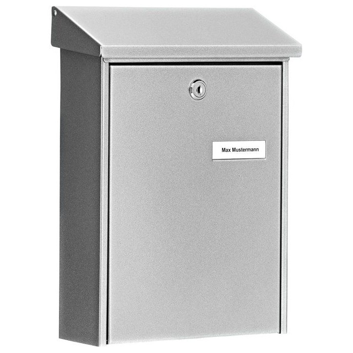 Boîte aux lettres - BURG-WÄCHTER - Daily 5861 SI - Galvanisée - Argent - Fente DIN B5 Boîte aux lettres - BURG-WÄCHTER - Daily 5861 SI - Galvanisée - Argent - Fente DIN B5