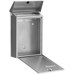 Boîte aux lettres - BURG-WÄCHTER - Daily 5861 SI - Galvanisée - Argent - Fente DIN B5