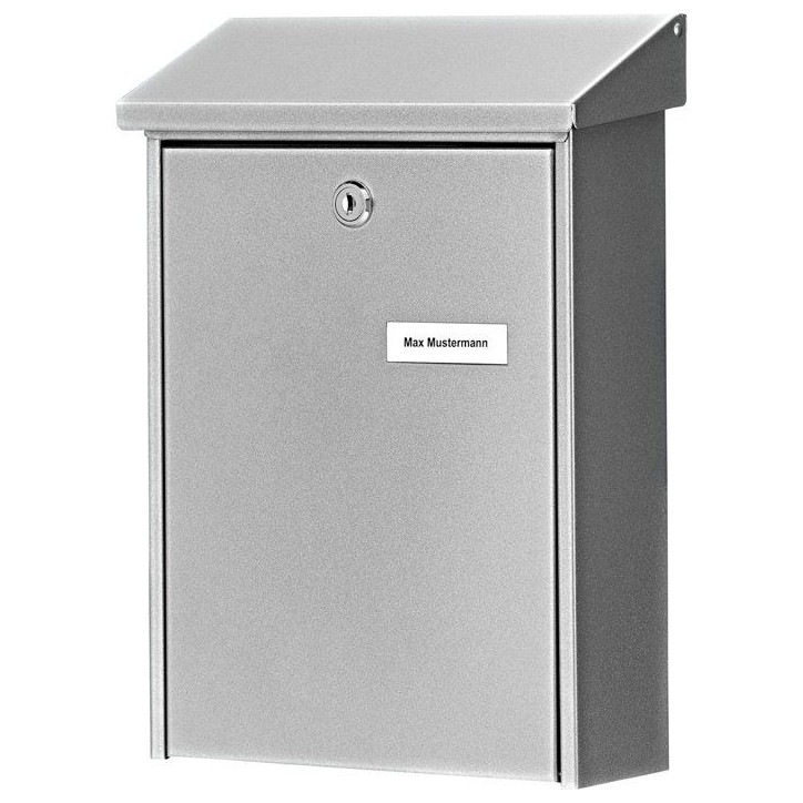 Boîte aux lettres - BURG-WÄCHTER - Daily 5861 SI - Galvanisée - Argent - Fente DIN B5 Boîte aux lettres - BURG-WÄCHTER - Daily 5861 SI - Galvanisée - Argent - Fente DIN B5