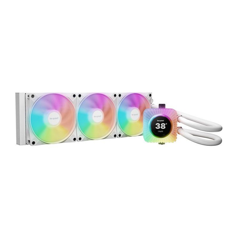 BE QUIET! - Light Loop IO LCD 360mm White - Watercooling AIO