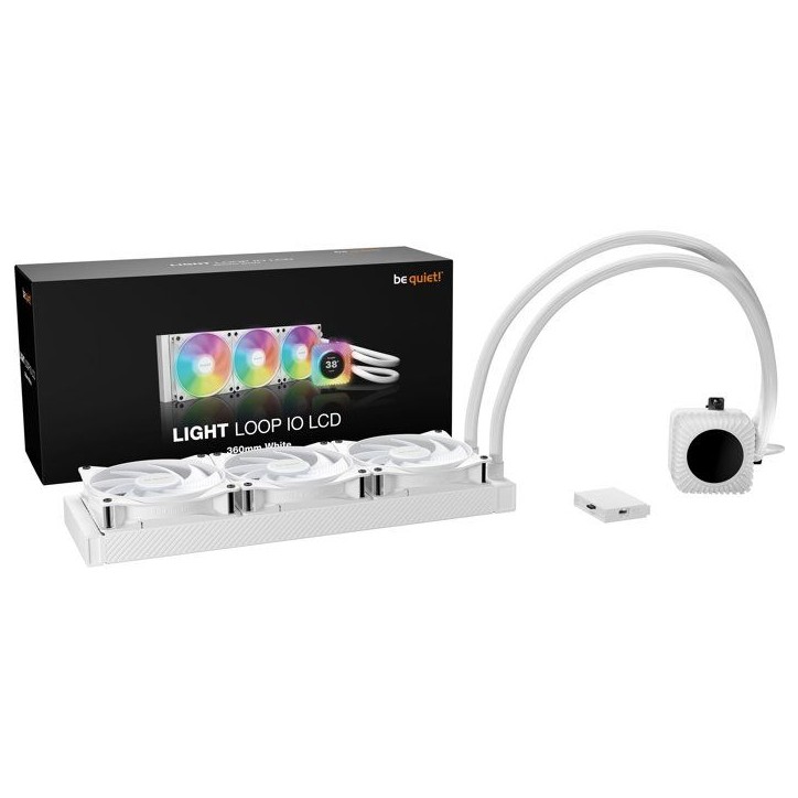 BE QUIET! - Light Loop IO LCD 360mm White - Watercooling AIO
