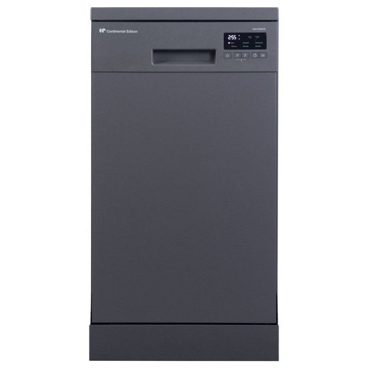Lave-vaisselle pose libre CONTINENTAL EDISON CELV1044CS - 10 couverts - Induction - L45cm - 44 dB - Silver Lave-vaisselle pose libre CONTINENTAL EDISON CELV1044CS - 10 couverts - Induction - L45cm - 44 dB - Silver