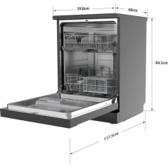 Lave-vaisselle pose libre CONTINENTAL EDISON CELV1247CB - 12 couverts