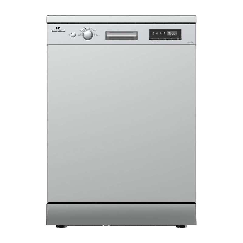 Lave-vaisselle pose libre CONTINENTAL EDISON CELV1247CS - 12 couverts