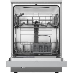 Lave-vaisselle pose libre CONTINENTAL EDISON CELV1247CS - 12 couverts - L60cm - Classe C - 47dB - Silver