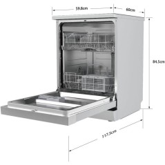 Lave-vaisselle pose libre CONTINENTAL EDISON CELV1247CS - 12 couverts