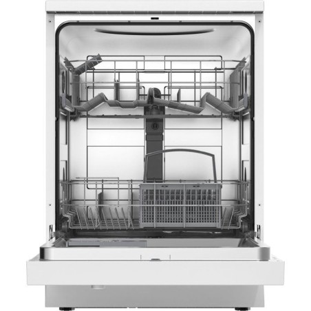 Lave-vaisselle pose libre CONTINENTAL EDISON CELV1247CW - 12 couverts - L60cm - Classe C - 47dB - Blanc