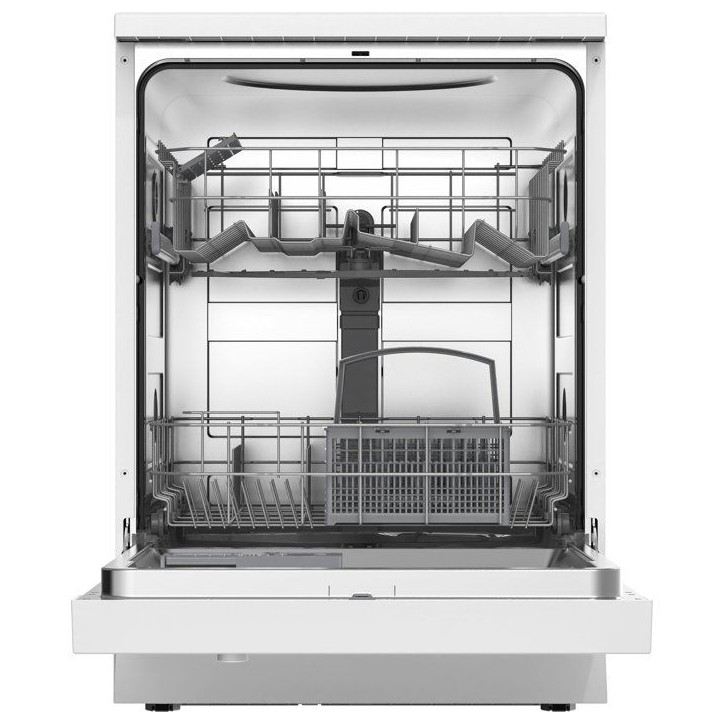 Lave-vaisselle pose libre CONTINENTAL EDISON CELV1247CW - 12 couverts - L60cm - Classe C - 47dB - Blanc