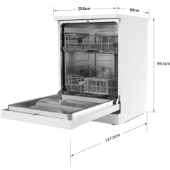 Lave-vaisselle pose libre CONTINENTAL EDISON CELV1247CW - 12 couverts
