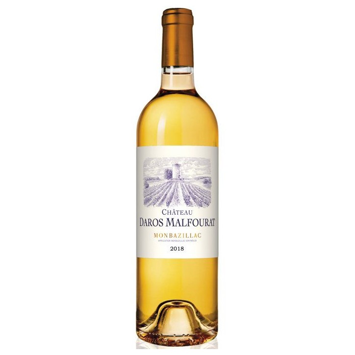 Château Daros Malfourat 2018 Monbazillac - Vin blanc du Sud-Ouest