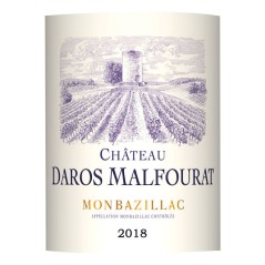 Château Daros Malfourat 2018 Monbazillac - Vin blanc du Sud-Ouest