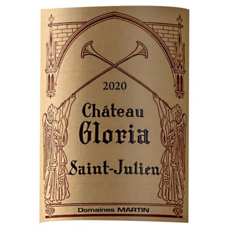 Château Gloria 2020 Saint-Julien - Vin rouge de Bordeaux