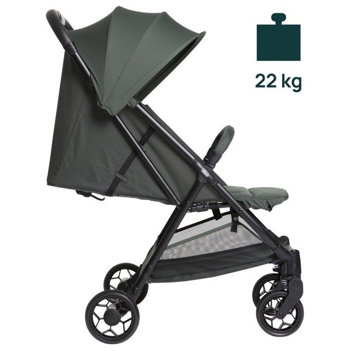 CHICCO - Poussette citadine - Urbino - 4 roues - Evergreen CHICCO - Poussette citadine - Urbino - 4 roues - Evergreen