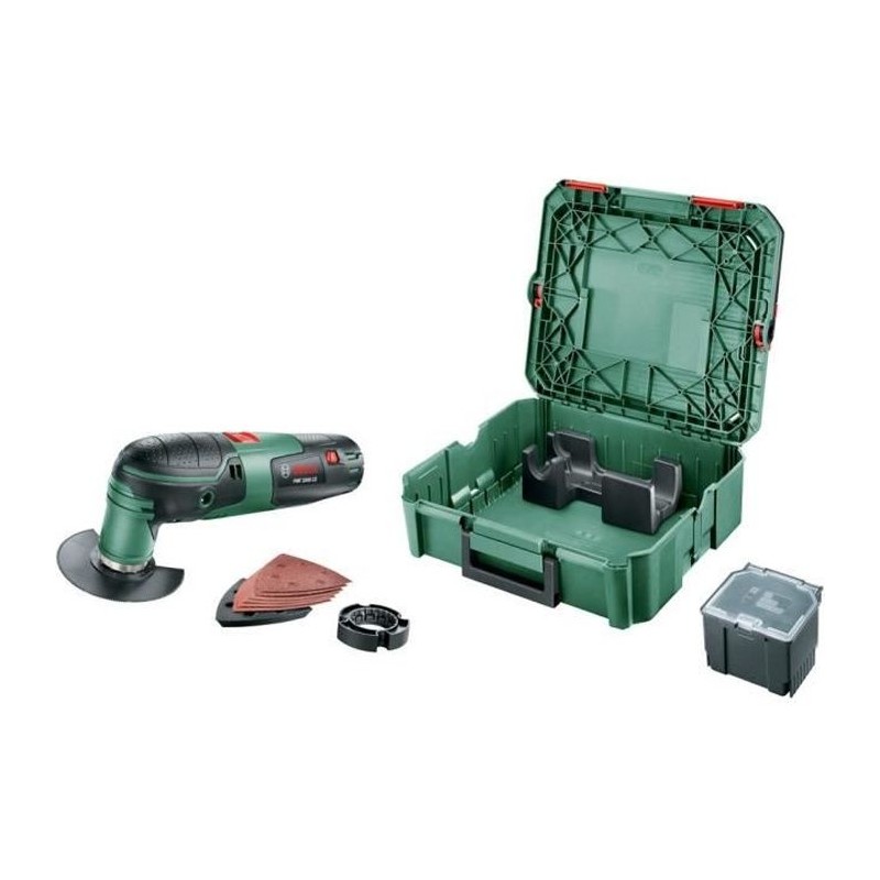 Découpeur oscillant - BOSCH - PMF 2000 CE - 220 W - Electrique - Vert Découpeur oscillant - BOSCH - PMF 2000 CE - 220 W - Electrique - Vert