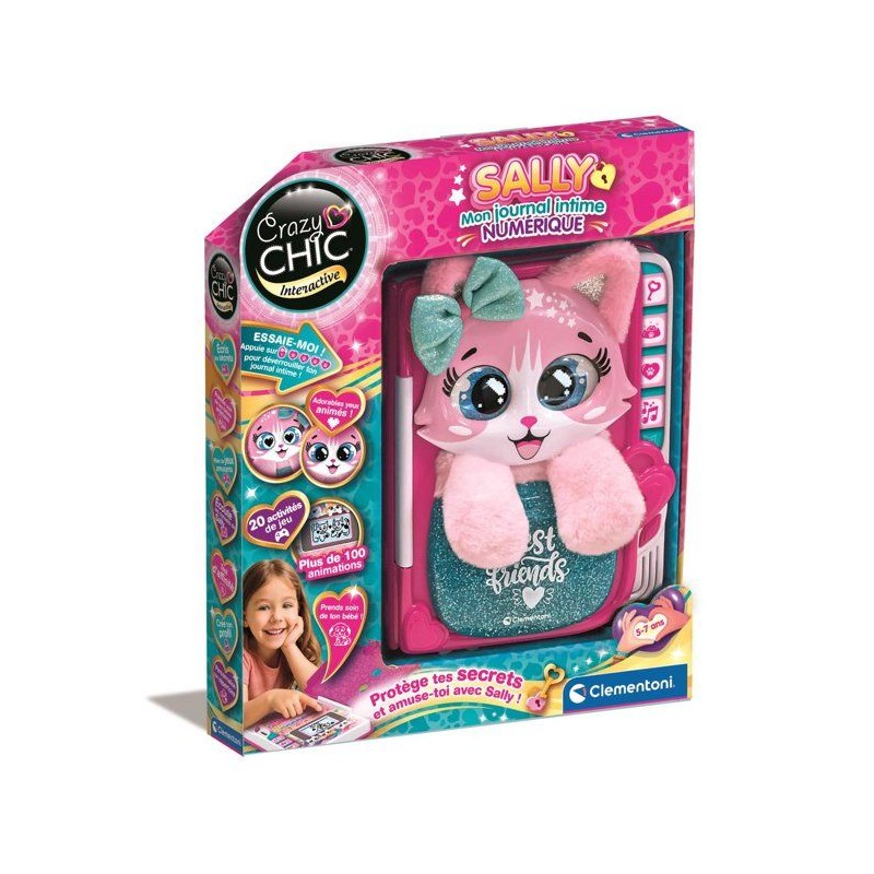 Sally - Mon journal intime digital - Clementoni - 100 Animations - Ran