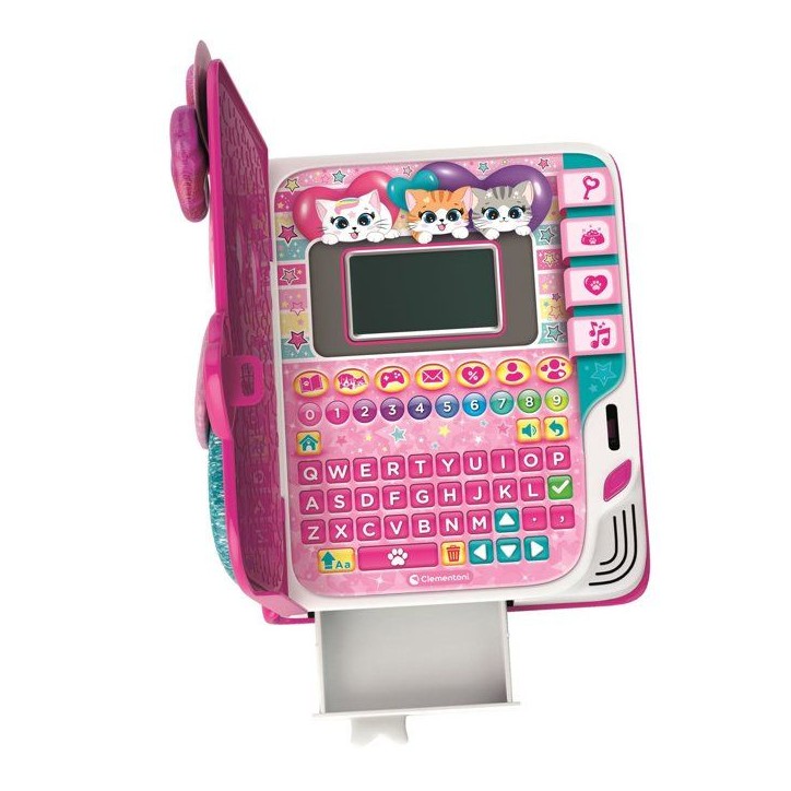Sally - Mon journal intime digital - Clementoni - 100 Animations - Range tes trésors dans le compartiment secret - Des 5 ans