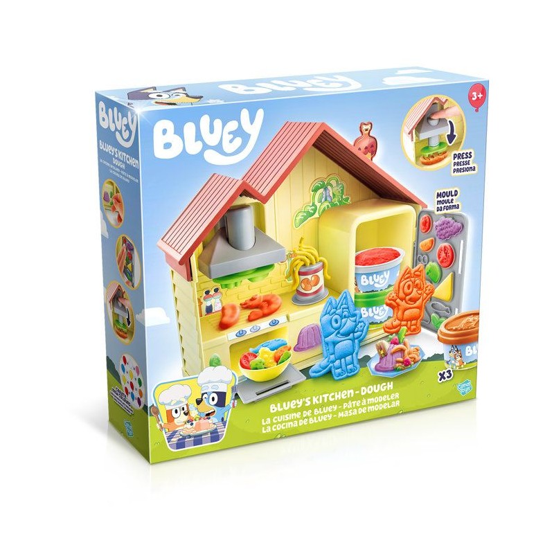 Canal Toys - Bluey - La Cuisine en Pâte a Modeler des 3 Ans - BLU 009