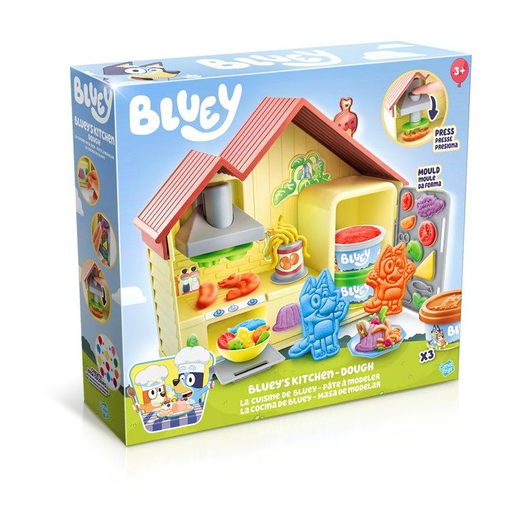 Canal Toys - Bluey - La Cuisine en Pâte a Modeler des 3 Ans - BLU 009 Canal Toys - Bluey - La Cuisine en Pâte a Modeler des 3 Ans - BLU 009