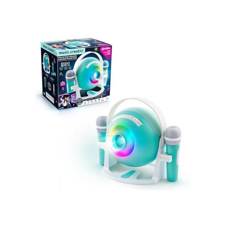 Canal Toys - Music Creator - Karaoké Projecteur 3 en 1-10 Ans + - INF 045 Canal Toys - Music Creator - Karaoké Projecteur 3 en 1-10 Ans + - INF 045