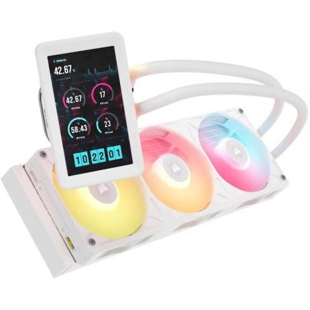 CORSAIR - iCUE LINK TITAN II 360 RX LCD White - Watercooling CPU - 360