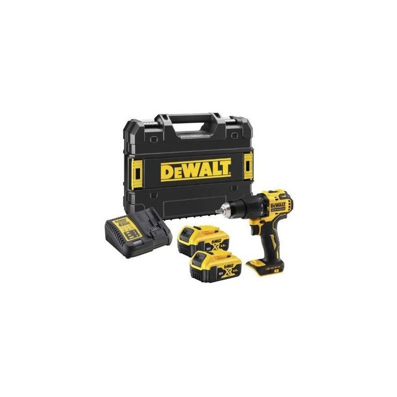 DEWALT Perceuse-visseuse a percussion XR 18V Brushless + 2 batteries 4