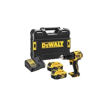 DEWALT Perceuse-visseuse a percussion XR 18V Brushless + 2 batteries 4