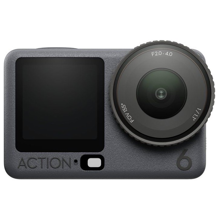 Caméra d'action étanche - DJI - Osmo Action 6 Expansion Combo - Capteur 1/1,1 - Ouverture variable - 50 Go intégrés