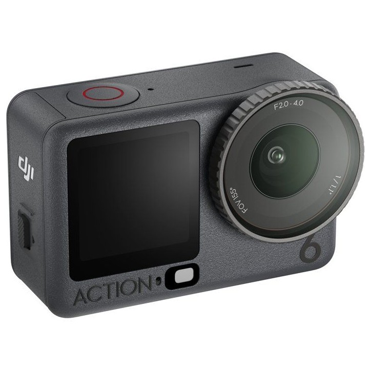 Caméra d'action étanche - DJI - Osmo Action 6 Expansion Combo - Capteur 1/1,1 - Ouverture variable - 50 Go intégrés