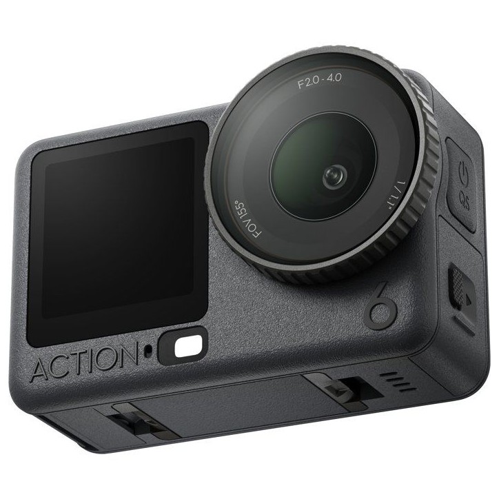 Caméra d'action étanche - DJI - Osmo Action 6 Expansion Combo - Capteur 1/1,1 - Ouverture variable - 50 Go intégrés
