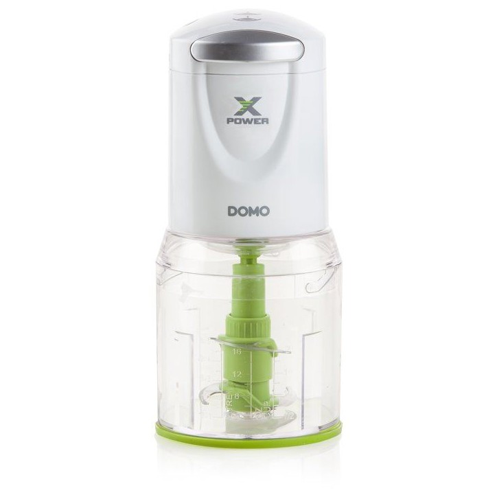 Hachoir électrique - DOMO - Xpower - 400 W - Bol 500 ml - 2 vitesses