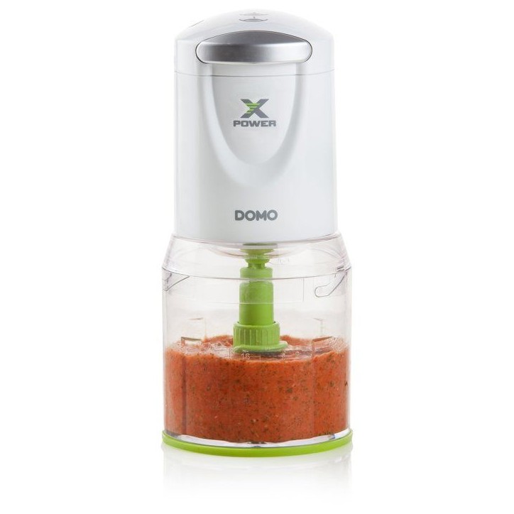 Hachoir électrique - DOMO - Xpower - 400 W - Bol 500 ml - 2 vitesses