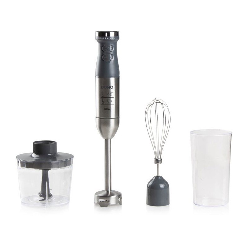 Mixeur plongeant - DOMO - Multifonction - 600 W - Fonction Turbo - 4 l