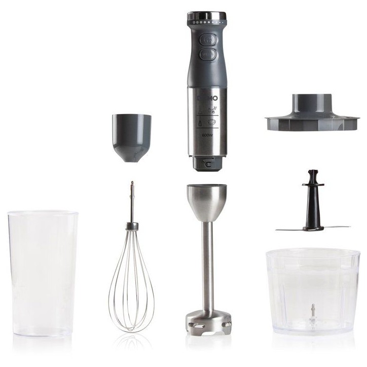 Mixeur plongeant - DOMO - Multifonction - 600 W - Fonction Turbo - 4 lames inox Mixeur plongeant - DOMO - Multifonction - 600 W - Fonction Turbo - 4 lames inox