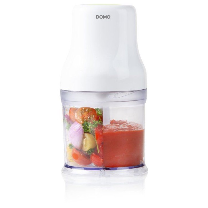 Hachoir électrique - DOMO - Mini Hachoir Compact - 200 W - Bol 500 ml