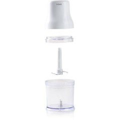Hachoir électrique - DOMO - Mini Hachoir Compact - 200 W - Bol 500 ml