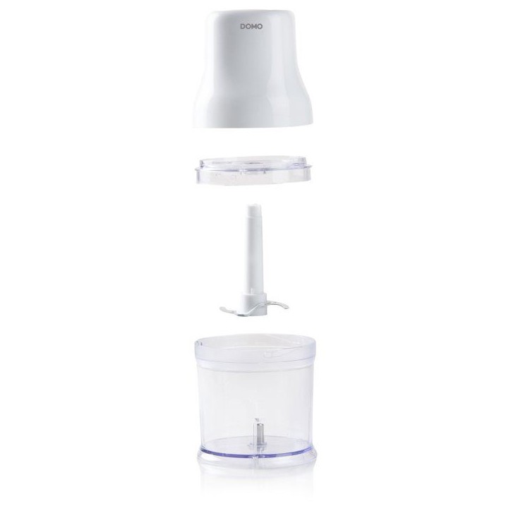 Hachoir électrique - DOMO - Mini Hachoir Compact - 200 W - Bol 500 ml
