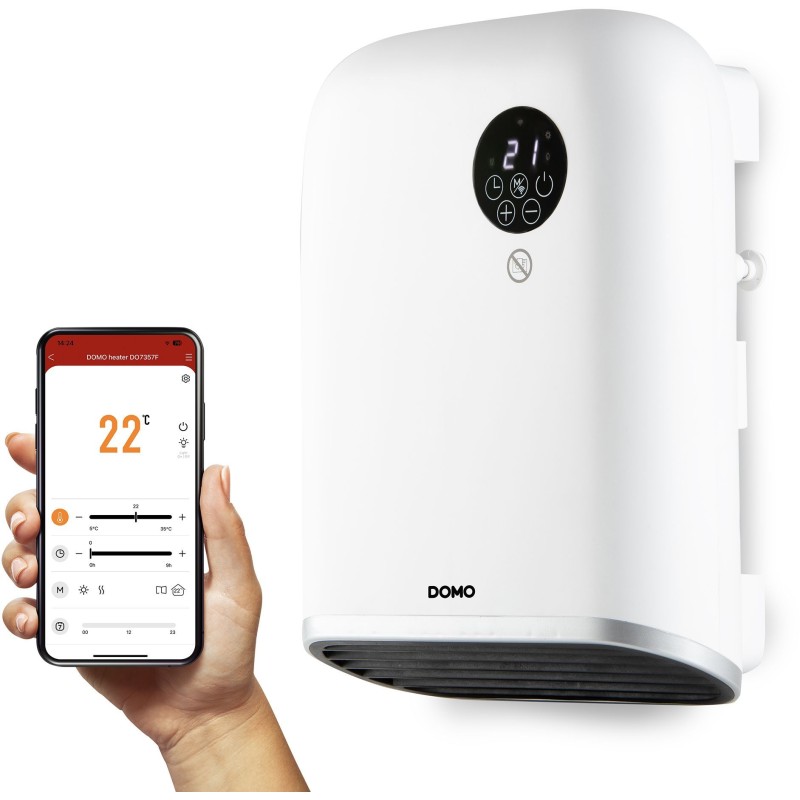 Chauffage pour salle de bain - 2000 W - Domo - DO7357F - Wifi + télé