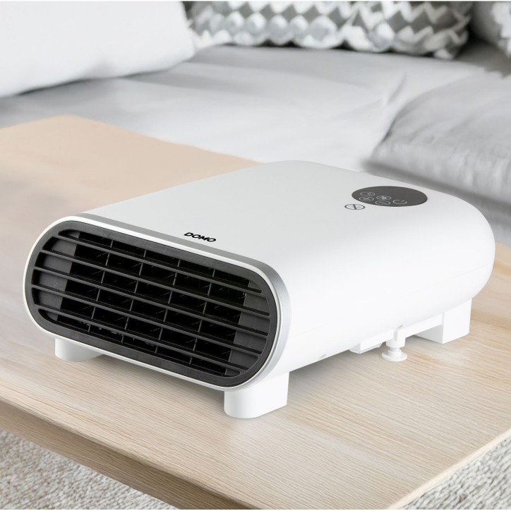 Chauffage pour salle de bain - 2000 W - Domo - DO7357F - Wifi + télécommande - Fonction éco - Ecran led - Mural / pose libre