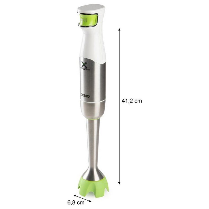 Mixeur plongeant - DOMO - Xpower Flex - 1200 W - Tige télescopique - Bol gradué Mixeur plongeant - DOMO - Xpower Flex - 1200 W - Tige télescopique - Bol gradué