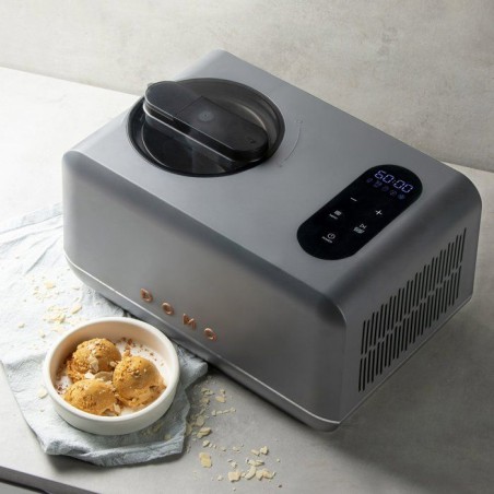 Sorbetiere avec compresseur - DOMO - Wood You DO9306I - 1,5 L - 5 programmes automatiques - Écran LED