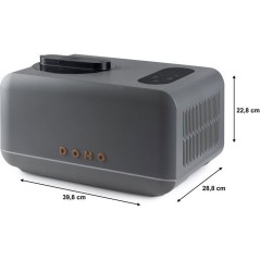 Sorbetiere avec compresseur - DOMO - Wood You DO9306I - 1,5 L - 5 prog