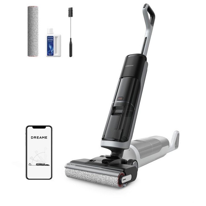 DREAME H14 Pro TangleCut - Aspirateur Laveur sans fil - 18 kPa - Design Plat 180° - Nettoyage de la Brosse 60°C - Séchage sil DREAME H14 Pro TangleCut - Aspirateur Laveur sans fil - 18 kPa - Design Plat 180° - Nettoyage de la Brosse 60°C - Séchage sil