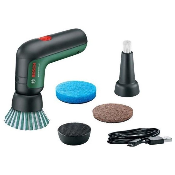 Brosse électrique sans-fil BOSCH UniversalBrush USB 3,6V (Livrée dans sa boîte en carton)