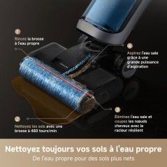 DREAME H14 Pro TangleCut - Aspirateur Laveur sans fil - 18 kPa - Desig