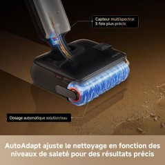 Aspirateur laveur sans fil - DREAME T15 Pro Heat - Aspiration haute pe