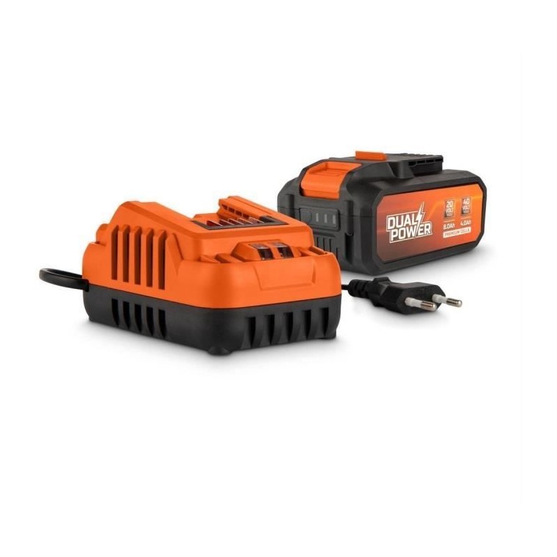Batterie et chargeur - Dual Power - POWDP90640 - Batterie 2,5Ah/5,0Ah