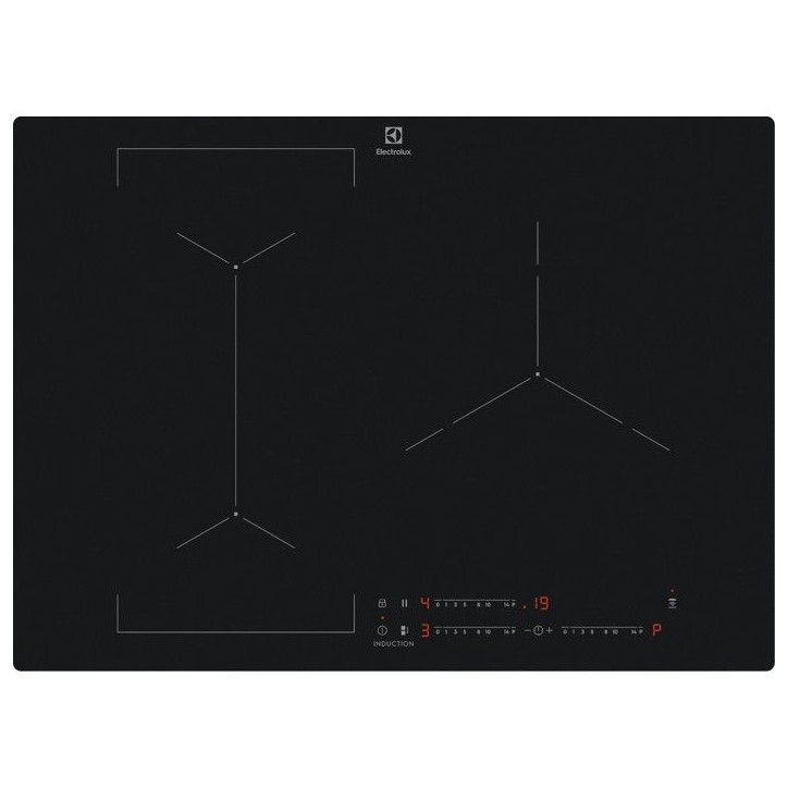 Plaque induction - ELECTROLUX - EIV73342IT - 3 foyers - 70 cm - SaphirMatt - Bridge - Boosters Plaque induction - ELECTROLUX - EIV73342IT - 3 foyers - 70 cm - SaphirMatt - Bridge - Boosters