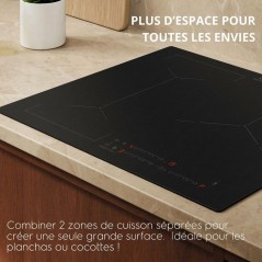 Plaque induction - ELECTROLUX - EIV73342IT - 3 foyers - 70 cm - Saphir